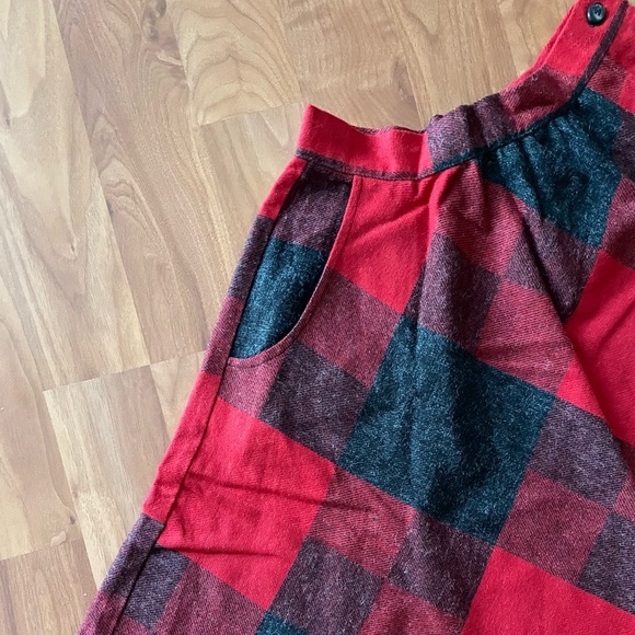 Vintage plaid skirt Brand new without tags - Picture 2 of 6